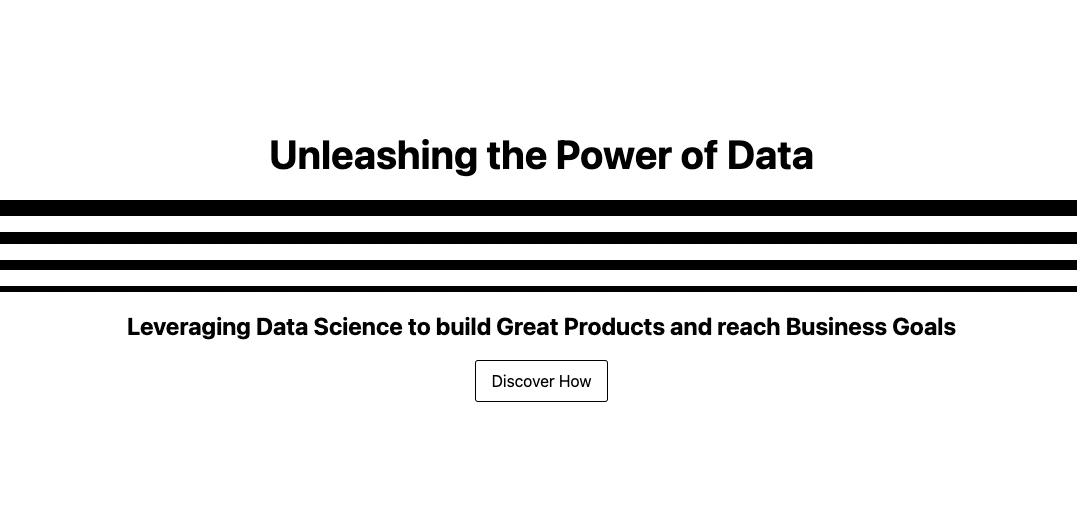 Unleashing the Power of Data